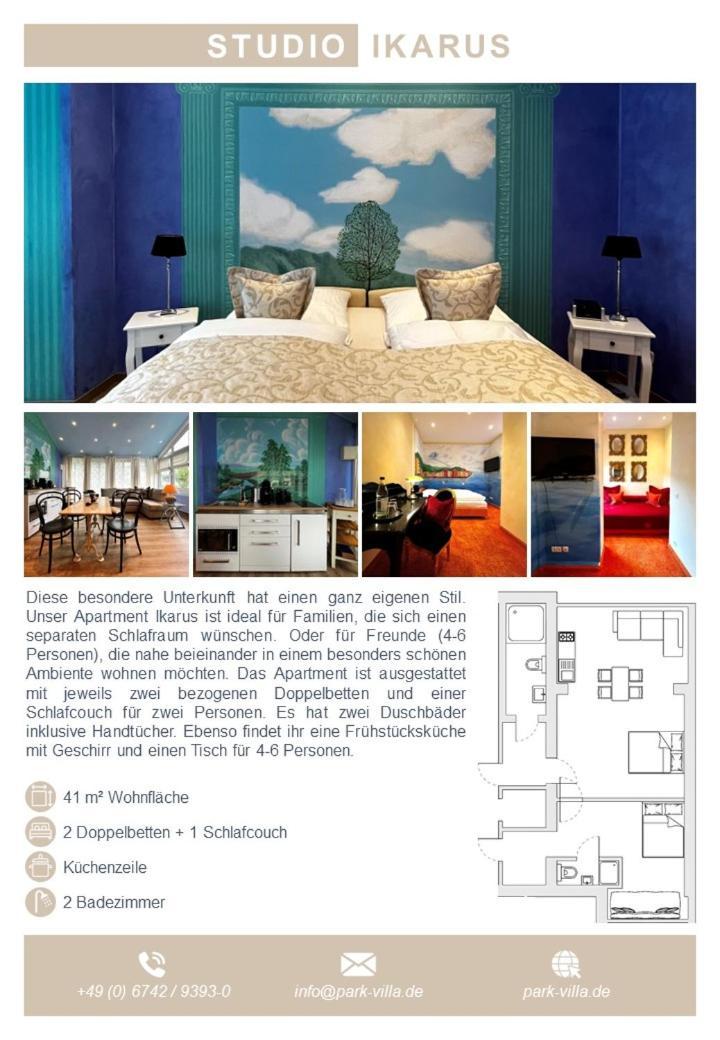 Park Villa Zentral Am Mittelrhein - Zimmer & Apartments Boppard Luaran gambar